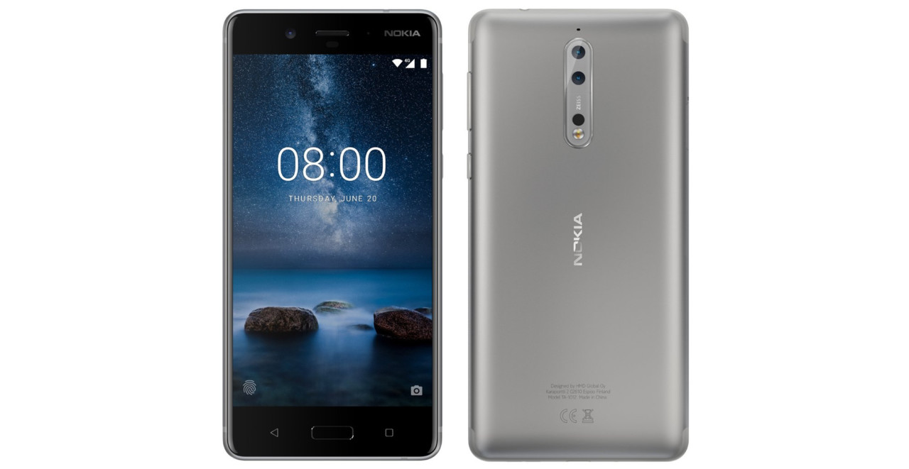 Nokia 8 Leak Shows Glimpse of New Zeiss Dual Cameras