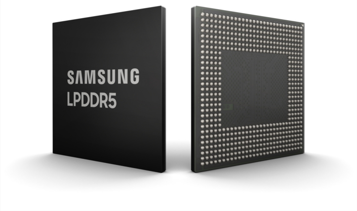 Samsung announces first 8GB LPDDR5 DRAM for smartphones