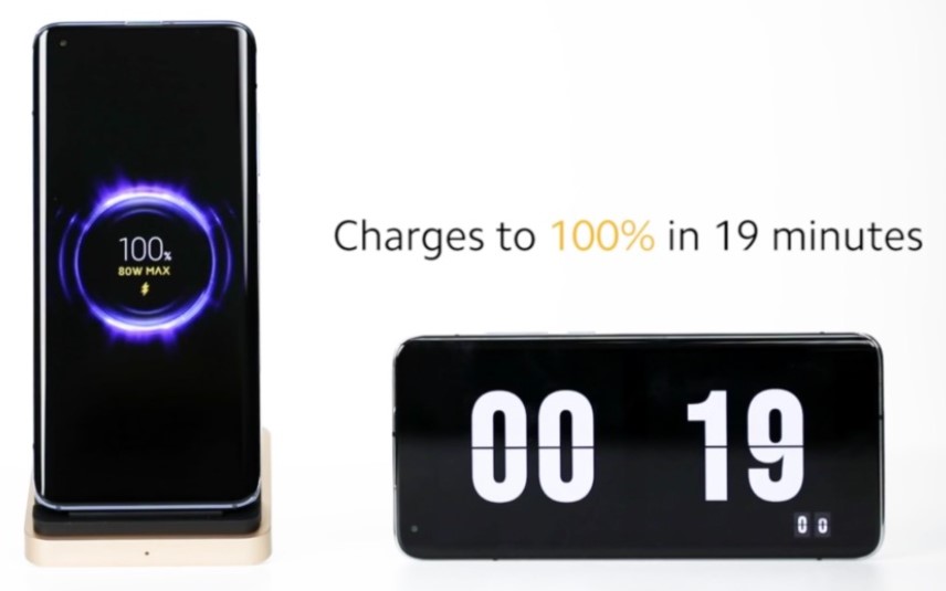 Xiaomi announces 80W fast charging technology
