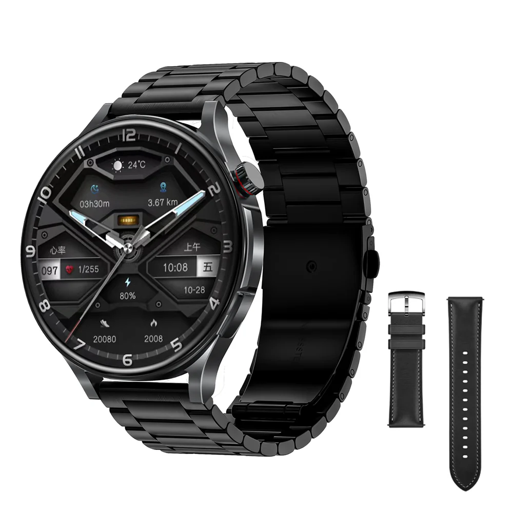 Waterproof Rogbid V Smartwatch With Large Amoled And Battery As Well