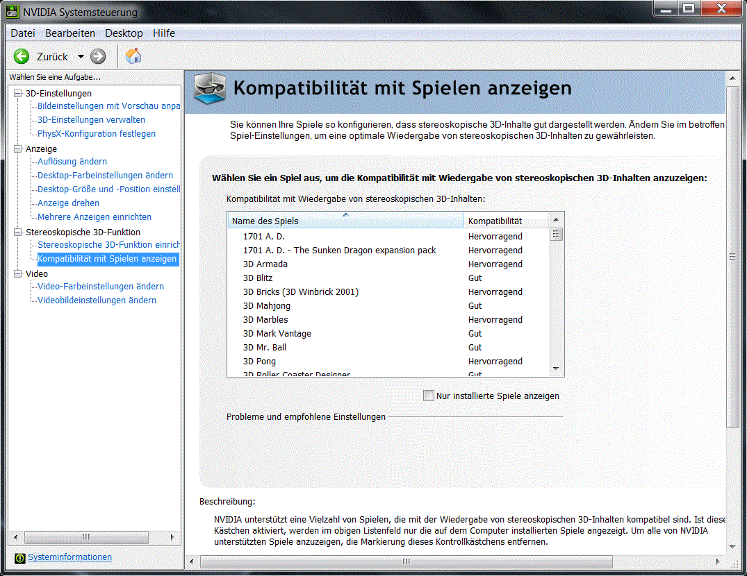 Nvidia system configuration