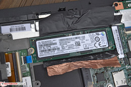 The internal M.2 NVMe SSD