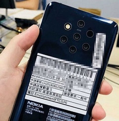 It has been rumored that a Nokia 9 device would feature five rear-facing cameras. (Source: ithome.com)