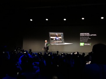 Nvidia announces Studio laptops.