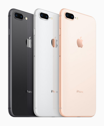 iPhone 8 and 8 Plus color options (Source: Apple)