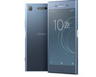 The XZ1 comes in a soothing Moonlit Blue. (Source: Sony)