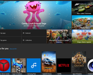 The Microsoft Store features mostly games and entertainment apps as of late. (Source: Microsoft Store)