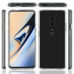One of the new &quot;OnePlus 7 case&quot; renders. (Source: Twitter)