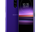 The deep purple Sony Xperia 1 could be revealed on February 25. (Source: Twitter/Evan Blass)