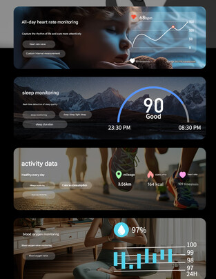 Health tracking features (Image source: Jd.com)
