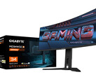 The AORUS MO34WQC2 is one of the few examples of Samsung's new 'Gen 2.5' QD-OLED panel. (Image source: Gigabyte)