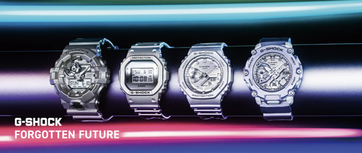 The complete Casio Forgotten Future collection (Image source: Casio)