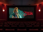 The Zelda movie is shown in a cinema (Image source: Nintendo of America with edits)