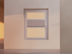 The Coulisse Smart Frame is the first smart blind solution of its kind. (Image source: Coulisse)