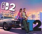 Take-Two has officially confirmed plans to release games for the Nintendo Switch 2. (Image source: Nintendo, Rockstar Games)