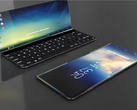 The Galaxy X looks quite similar to Microsoft's Surface Phone designs. (Source: AndroidLeo)