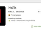 Netflix gets speed controls on Android. (Source: Google Play Store)