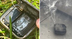 Apple Watch Series 7 blown up and in smoke (Source: 9to5Mac)