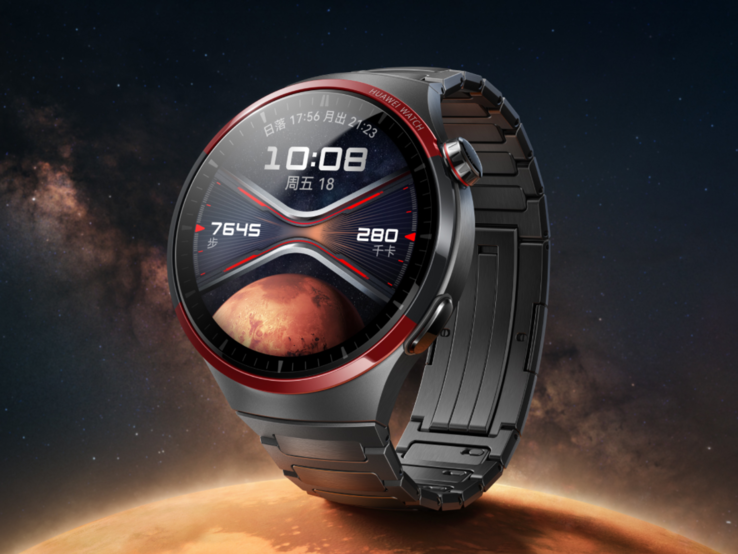 The Huawei Watch 4 Pro Space Exploration edition recently launched in China. (Image source: Huawei)