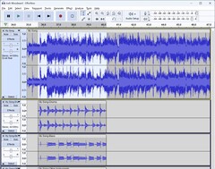 Audacity with Intel&#039;s free AI plugins allow music editors and podcasters to do more. (Source: Intel at Github)