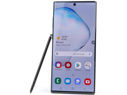 The Samsung Galaxy Note 10+ (SM-N975F) smartphone review. Test device courtesy of notebooksbilliger.de.