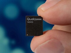 Qualcomm&#039;s X55 5G modem, now separated from the Snapdragon 865. (Source: Qualcomm)