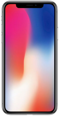 The iPhone X features an full-body OLED display. (Images: Apple)