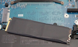 The SSD is securely enclosed for better heat dissipation