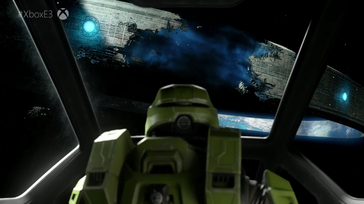 Halo Infinite game engine footage. (Image source: Mixer/screenshot)