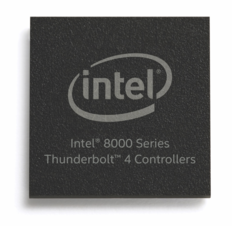 Intel 8000 series Thunderbolt 4 controller. (Source: Intel)