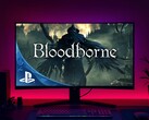 Bloodborne PC version seen on gaming monitor (Image source: Sony PlayStation with edits)
