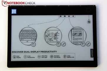E-Ink: a keyboard, a surface for drawing or writing or an e-reader