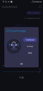 DTS Soundstage for headphones