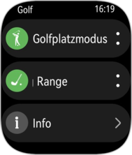 The Watch Fit 4 Pro's comprehensive golf mode