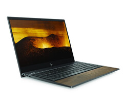 Who&#039;s up for a wooden HP Envy 13 powered by Intel Ice Lake? (Source: HP)
