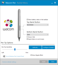 Wacom Pen application