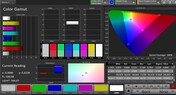 CalMAN: sRGB colour space – Vivid colour mode