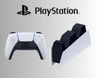 DualSense PS5 controller and charging stand (Image source: Costco, Sony PlayStation with edits)
