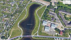 GNSS test route: Lake circumnavigation