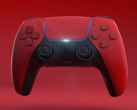 The red variant of the DualSense controller is striking. (Image source: Snoreyn/YouTube)