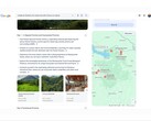 AI Overviews in Google Search can now give ideas and reviews for regions and countries users want to visit. (Image source: Google)