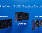 The Intel Arc A580 is now available for purchase (image via Intel)