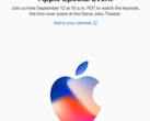 Apple's Special Event keynote will be live on September 12, 10 am PDT. (Source: Apple)