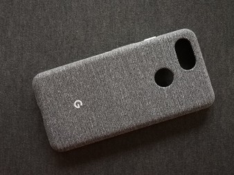 The Pixel 3 fabric case