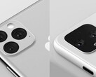 The Google Pixel 4 has been accused of being an iPhone 11 clone. (Image source: Twitter/Ben Geskin)