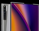 The Oppo X 2021 is a working concept smartphone featuring a rollable, extendable display. (Image: Oppo)
