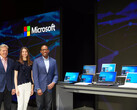 Microsoft's keynote on the latest Windows developments also previewed some of the latest laptop models revealed at Computex. (Source: The Verge)