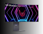 LG UltraGear 39GS96QB-B OLED gaming monitor front view at angle (Image source: LG Electronics)