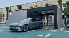 CATL's battery swap network will join NIO's thousands of swap stations (Image source: NIO)
