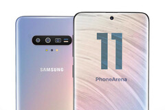 Early renders of the Samsung Galaxy S11. (Source: PhoneArena)